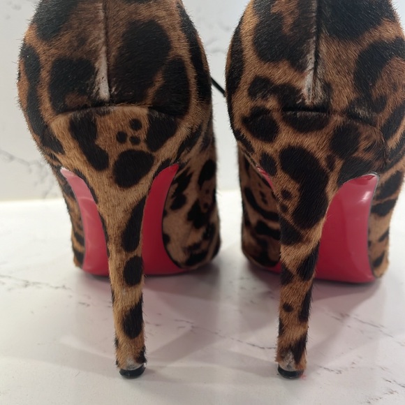 Christian Louboutin Ponyhair Ankle Boots size 39 1/2 - Picture 4 of 7